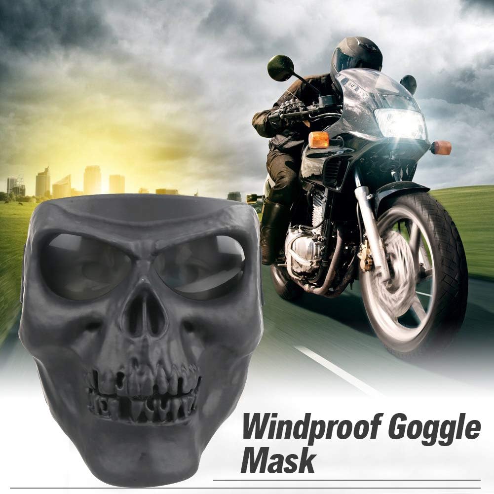 Spooky Skull Face Mask for Airsoft Paintball Motor Racing Polarized Lens - Image 5