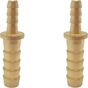 2 PCS Brass Reducer 1/4″ to 1...