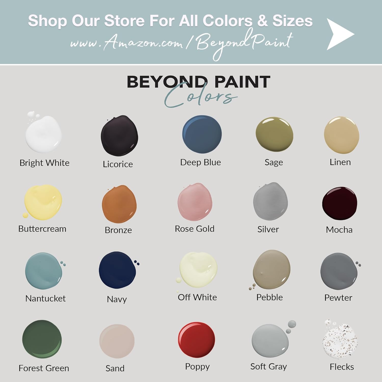 Beyond Paint All-in-One Refinishing Paint, No Sanding, Matte Finish for Cabinets, Countertops, Furniture and Doors, 1 Pint, Pebble - Image 5
