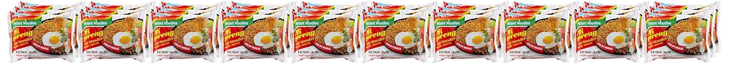 Indomie Mi Goreng Instant Stir Fry Noodles, Halal Certified, Original Flavor (Pack of 30) - Image 9