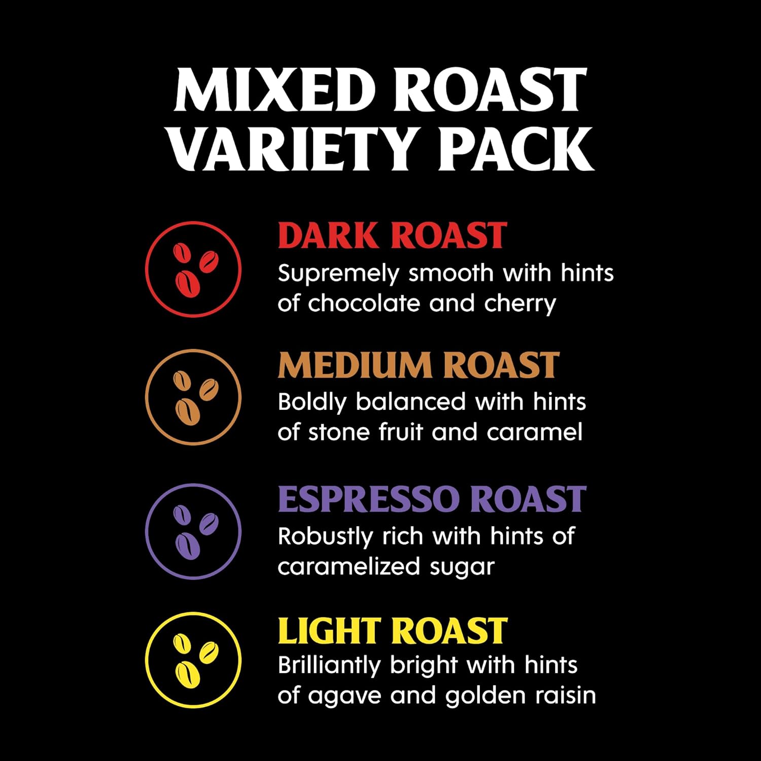 Death Wish Coffee, Single Serve Coffee - Mixed Roast Variety Pack (60 Count) - Image 3