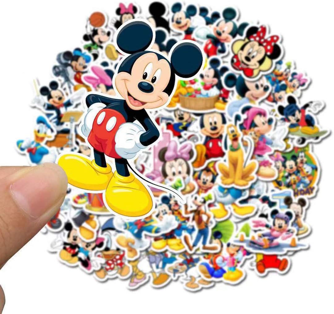 50Pcs Hot Disney Mickey Mouse Stickers for Water Bottle Cup Laptop Guitar Car Motorcycle Bike Skateboard Luggage Box Vinyl Waterproof Graffiti Patches JHSL - Image 4