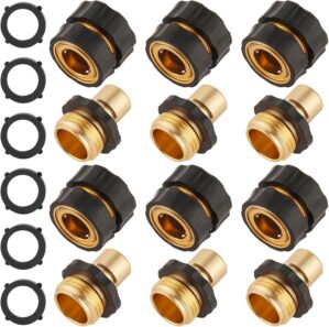 BILAL 6 Set Quick Connect Hose Fitt...