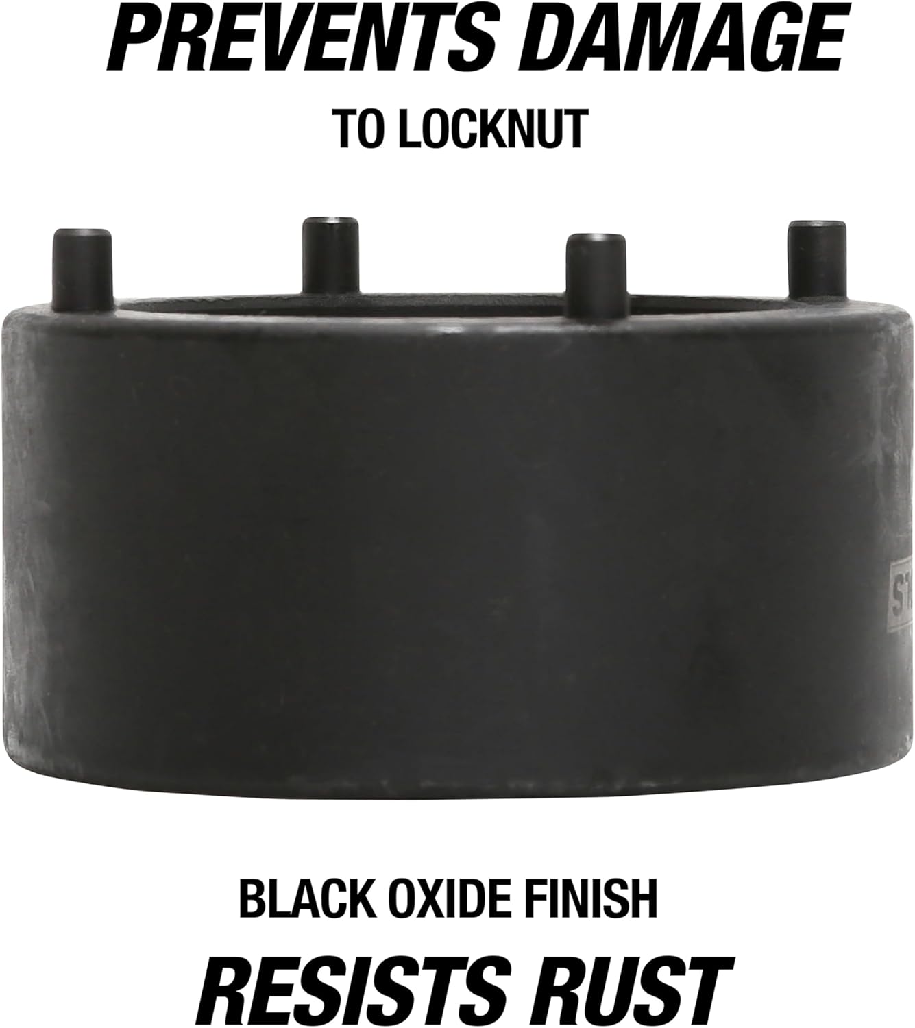 OEMTOOLS 25969 Toyota 4 Pin Hub Locknut Socket, Removes and Installs Locknuts on Tacoma, 4Runner, and T100 4WD, 1/2 Inch Drive, Solid Pin Design, Prevents Locknut Damage - Image 4