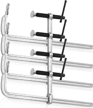 SOUJOY 4 Pack Bar Clamp for Welding...