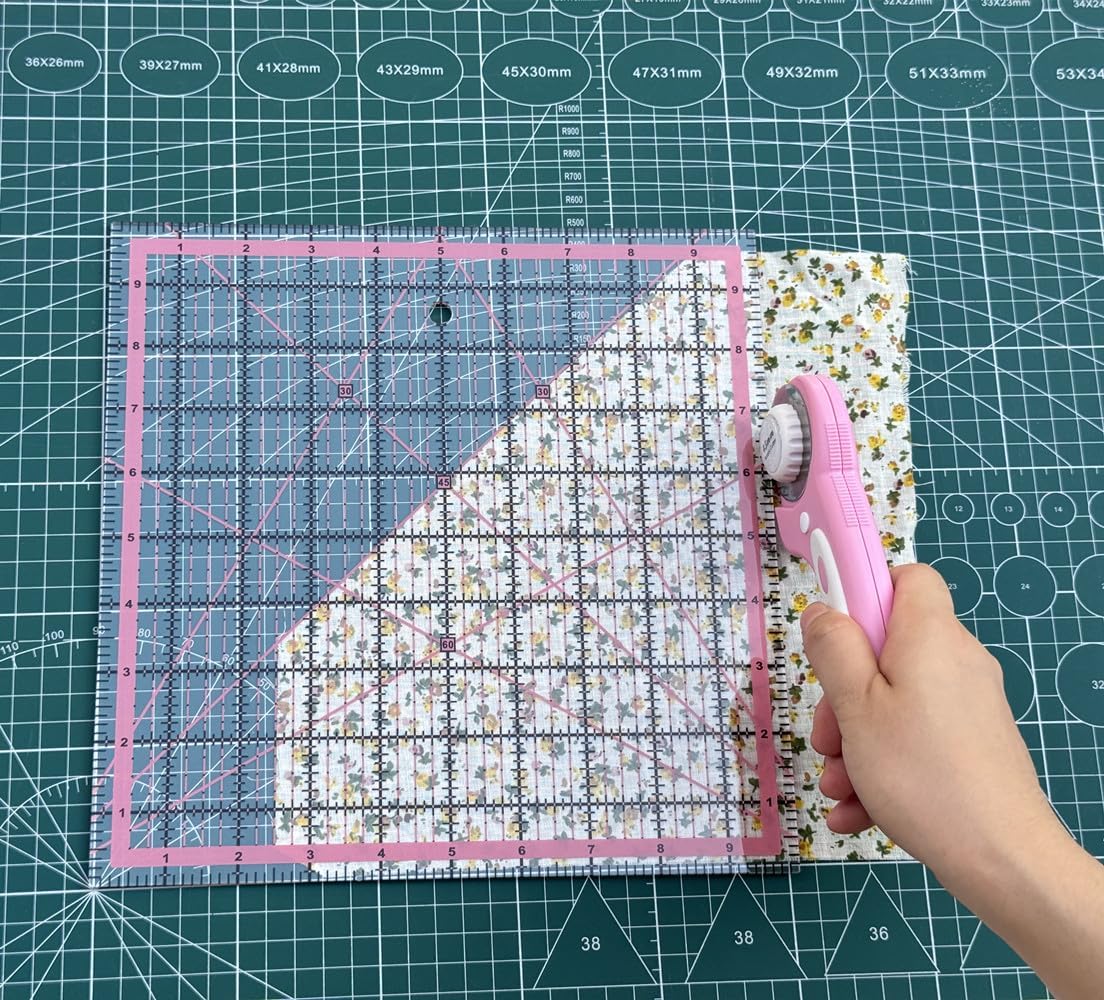 Quilting Rulers,5 Square Quilting Rulers(2.5",5",8.5",10",12") Multicolored - Image 4