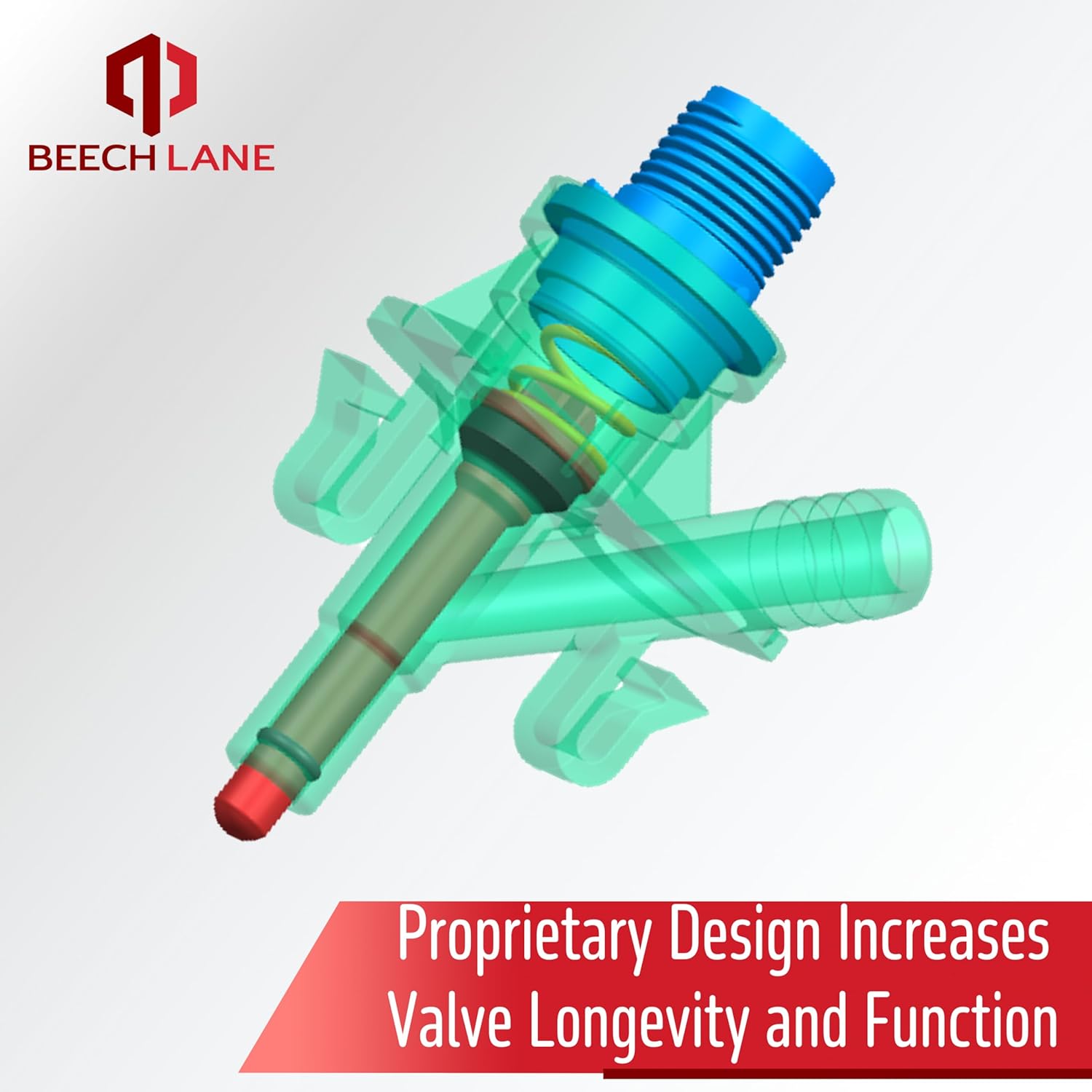 Beech Lane Upgraded Water Valve Kit Replaces 385311641 for Dometic Toilets 300, 310, and 320, Increased Freeze Resistance, Long Valve Lifespan, Ultrasonic Sealing Safeguards Against Leaks (Natural) - Image 2