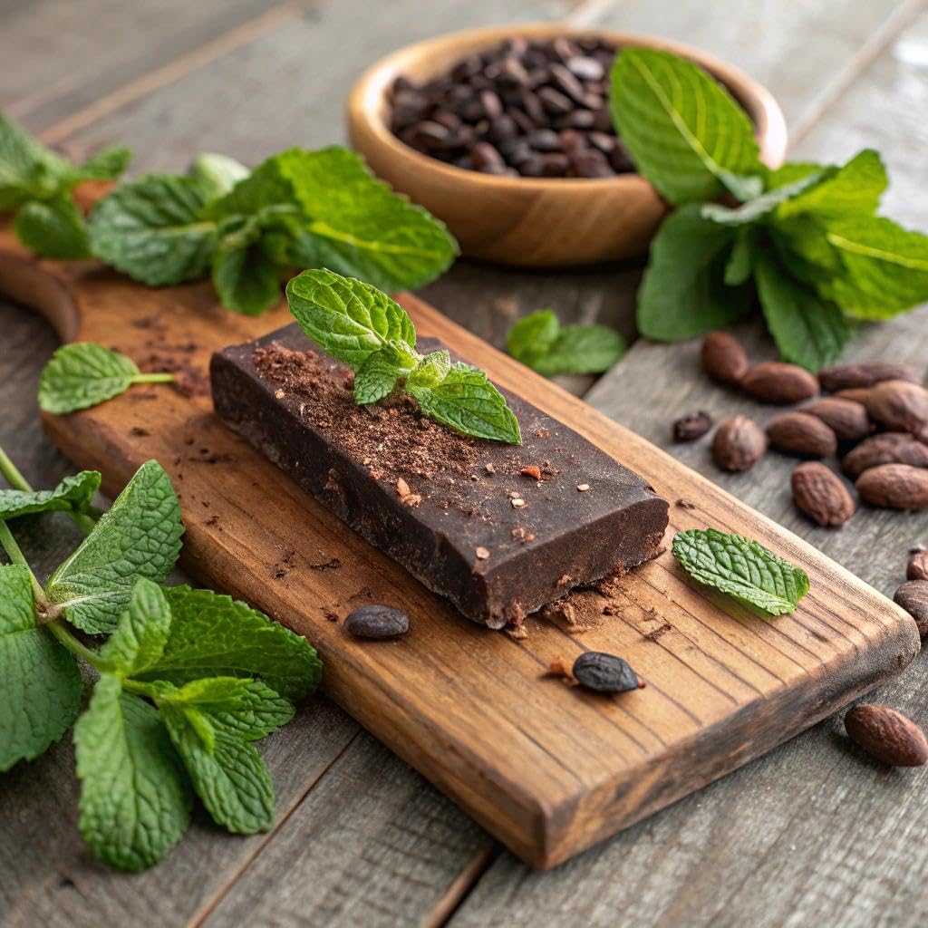 Truvani Plant Based Snack Bars | Chocolate Mint 12 Pack | 7g Protein | USDA Organic and Vegan | The Only Bar | Dairy, Soy, and Gluten Free | Individually Wrapped - Image 3