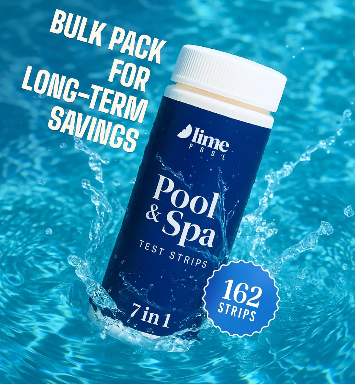 162 Pcs 7-Way Hot Tub, Spa & Pool Test Strips - Accurate Readings in 15 Seconds - Image 8