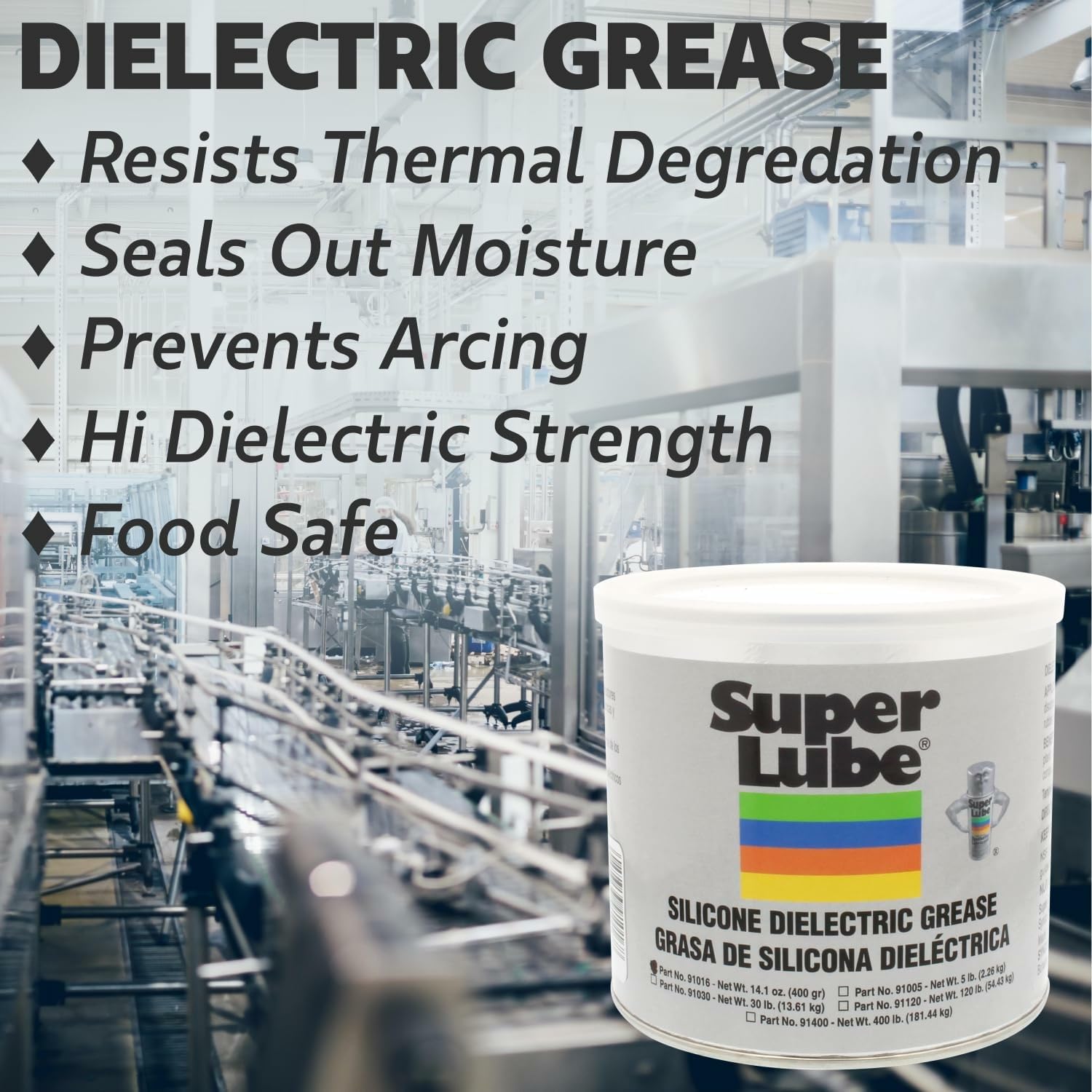 Super Lube Silicone Heat Sink Compound - Thermally Conductive for Heat Transfer - High Dielectric Strength Thermal Compound - Ideal for Electrical Devices & Components - White - Tube - 3 oz (98003) - Image 2