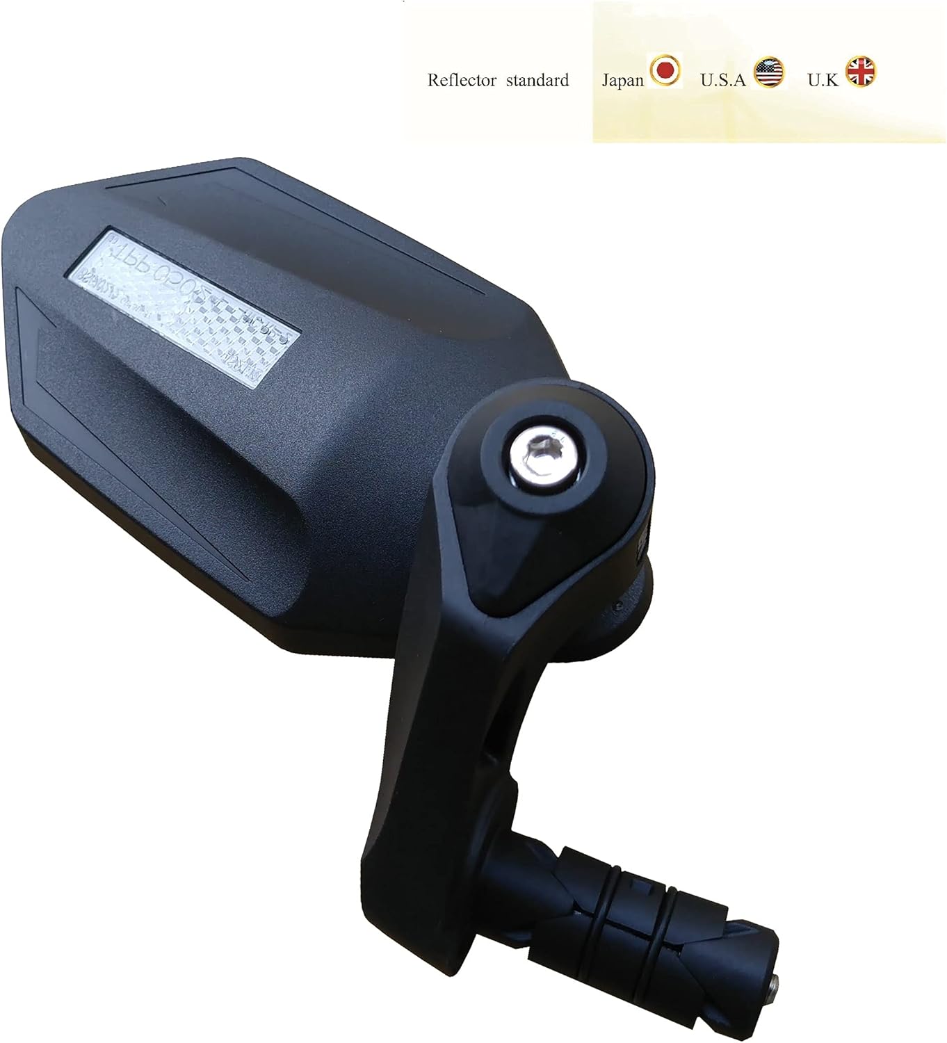 New Bar End Bike Mirror, Crystal UHD Automotive Grade Glass Lens E-Bike Mirrors, Scratch Resistant, Safe Rearview Mirrors, (Blue Right Side) ME-022RB - Image 2