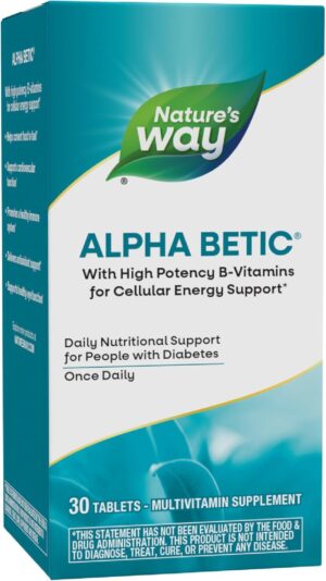 Nature’s Way alpha betic, Dia...