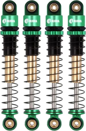 INJORA 43mm Aluminum Shocks Threade...