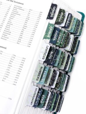 Laminated Bible Tabs for Women ...