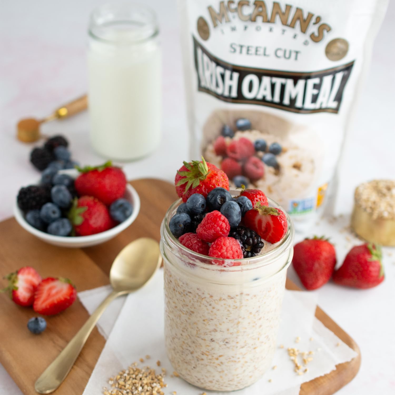 McCann's Irish Oatmeal, Traditional Steel Cut Oats, 28 Ounce Bag - Image 5