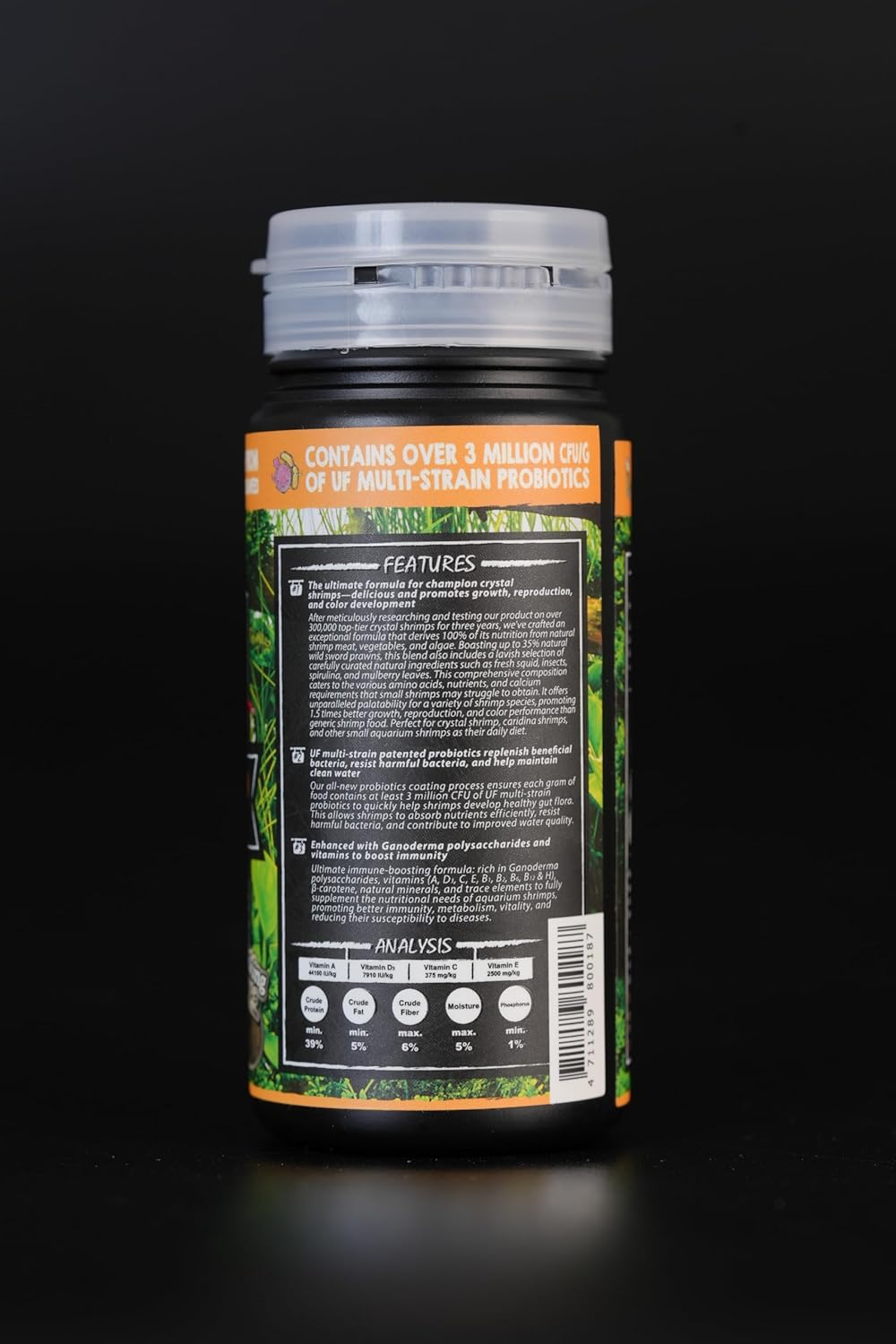 Ultra Fresh Shrimp Food, High Protein, Rich in Vitamins for Crystal, Caridina and Small Tropical Shrimp 2.04oz - Image 8