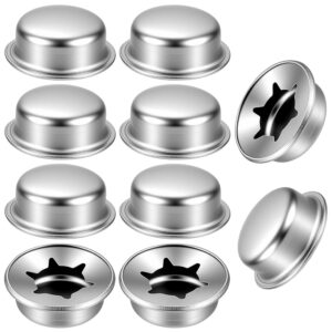 10 Pcs 1/2” Push On Pushnut Caps ...