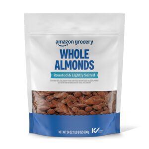 Amazon Grocery, Whole Almonds, Roas...