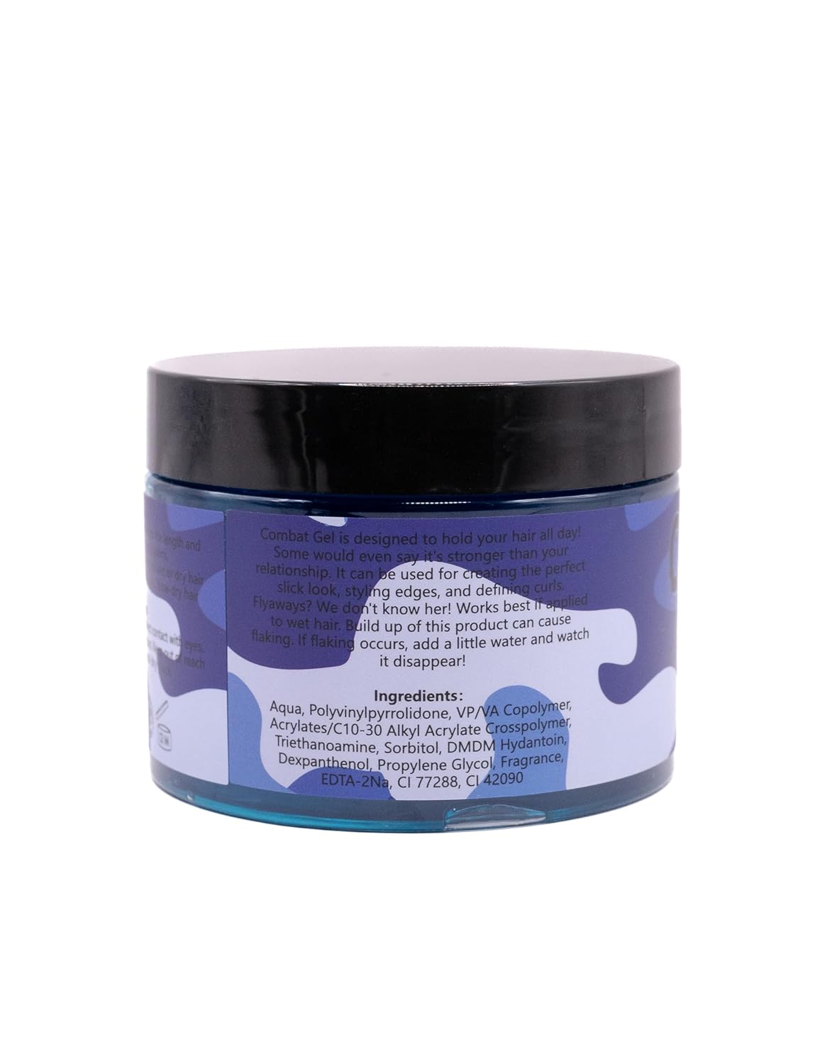 Combat Gel extreme hold hair gel (250 ML, Blueberry) - Image 4