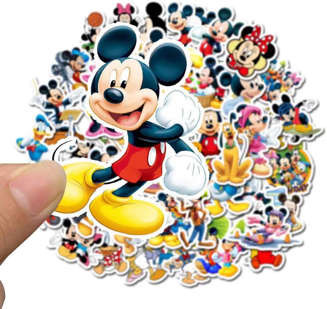 50Pcs Hot Disney Mickey Mouse Stickers for Water Bottle Cup Laptop Guitar Car Motorcycle Bike Skateboard Luggage Box Vinyl Waterproof Graffiti Patches JHSL - Image 3
