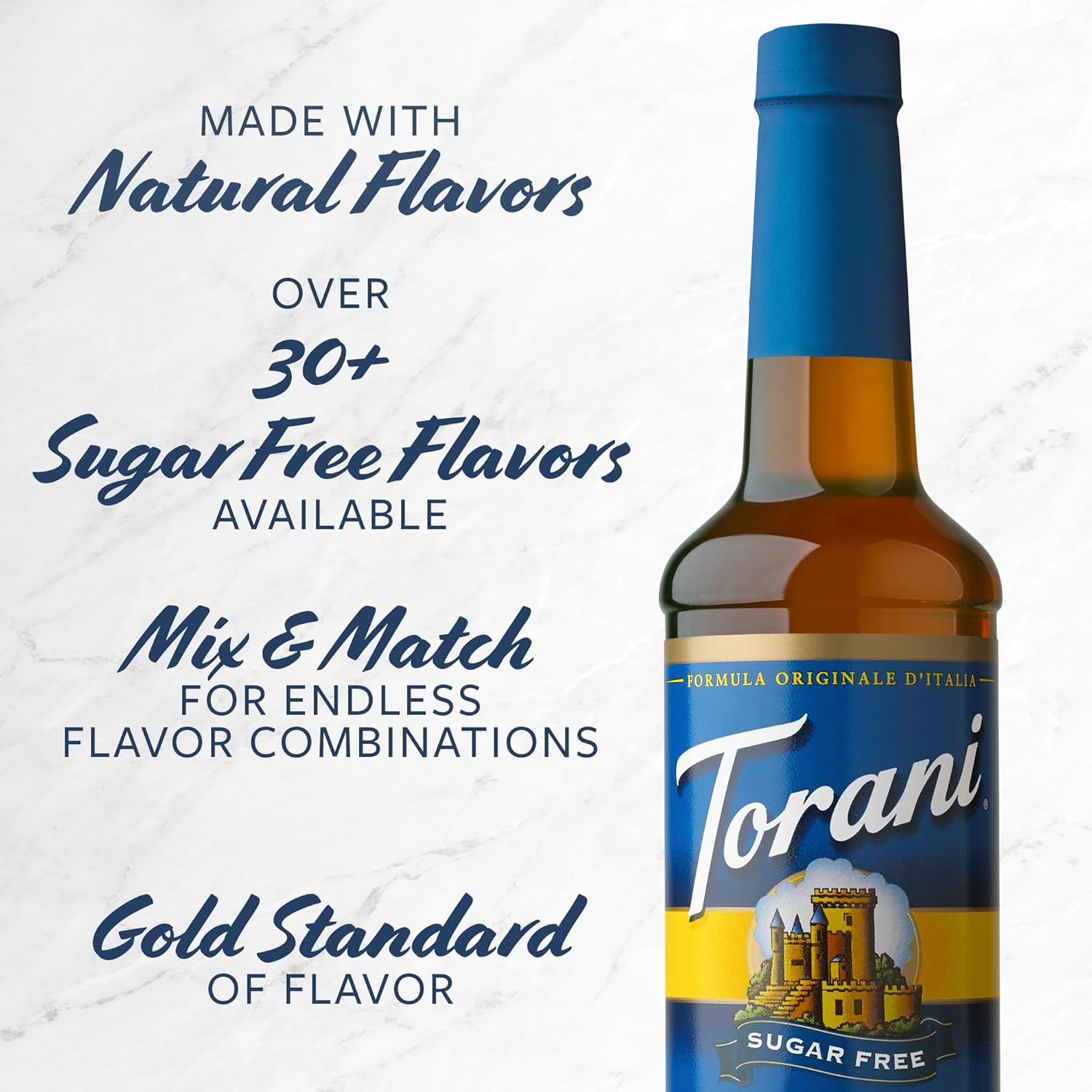 Torani Sugar Free Sweetener Syrup, 25.4 fl oz (Pack of 4) - Image 7
