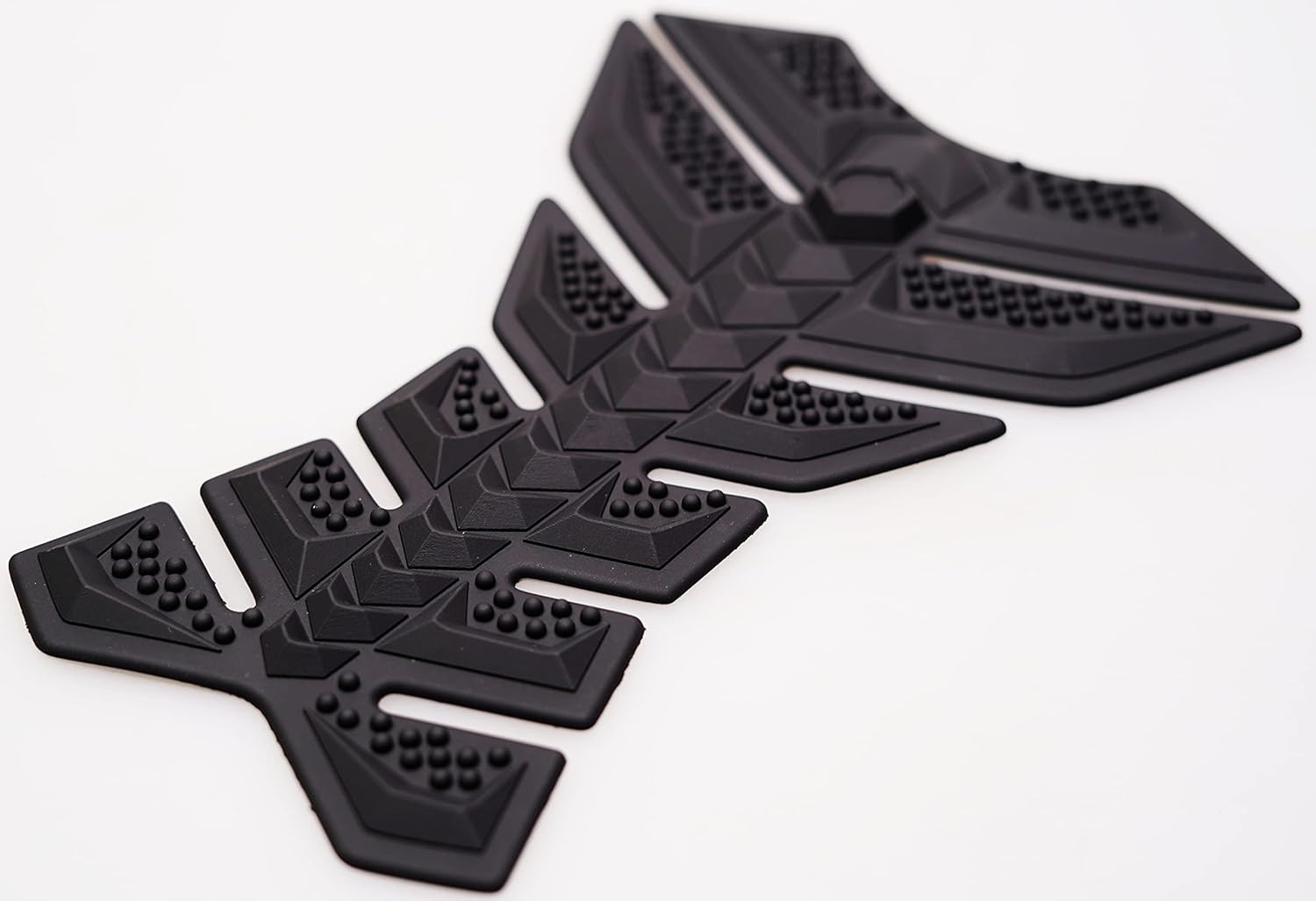 3D Rubber Side Tank Pad Protector for GSXR 750/600/1000 Hayabusa GIXXER in Grey - Image 3