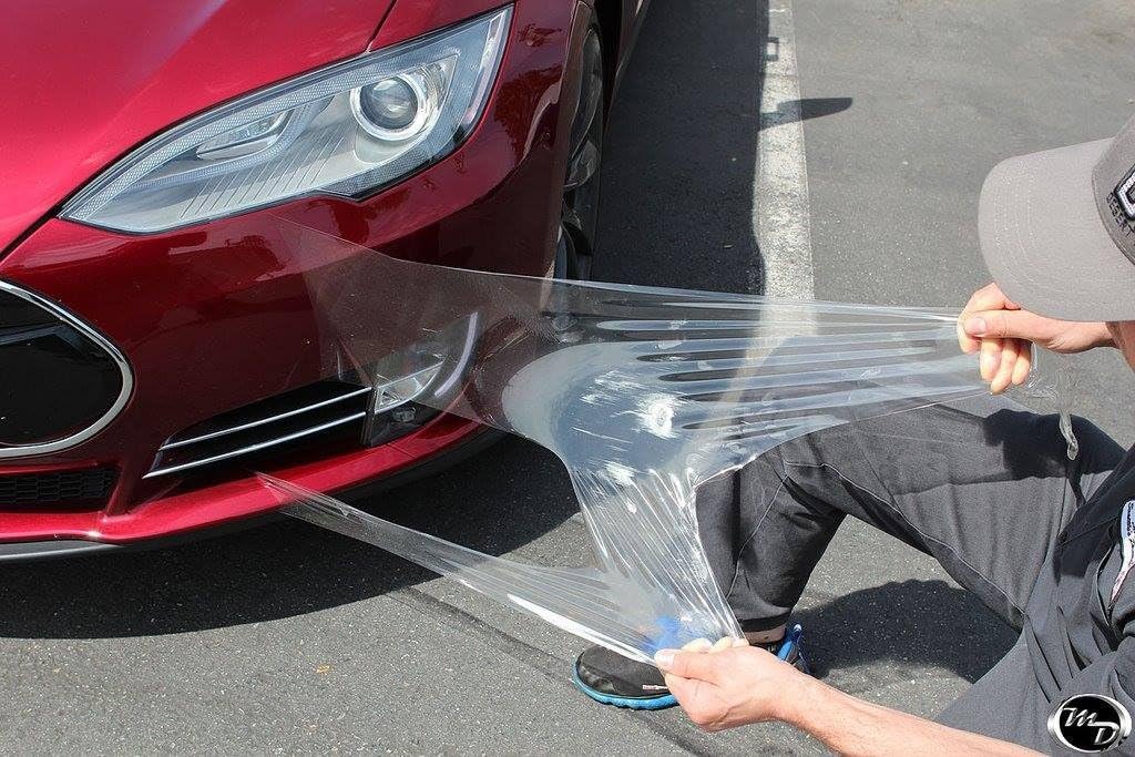 VViViD Clear Paint Protection Bulk Vinyl Wrap Film Including 3M Squeegee and Black Felt Applicator (36 Inch x 54 Inch) - Image 9