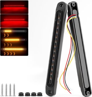 PSEQT 10″ LED Trailer Tail Li...