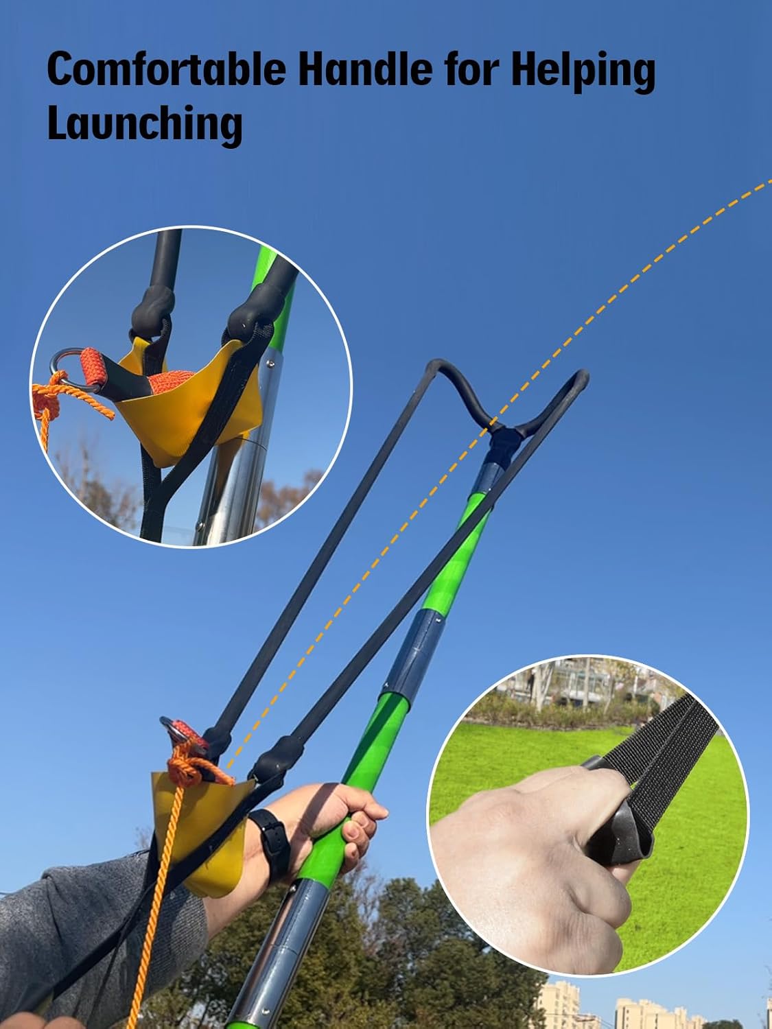 Slingshot Arborist Throw Line Rope Launcher Sling Shot for Adults - Image 4