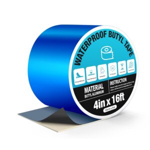 Blue Waterproof Tape for Pools, 4&#...