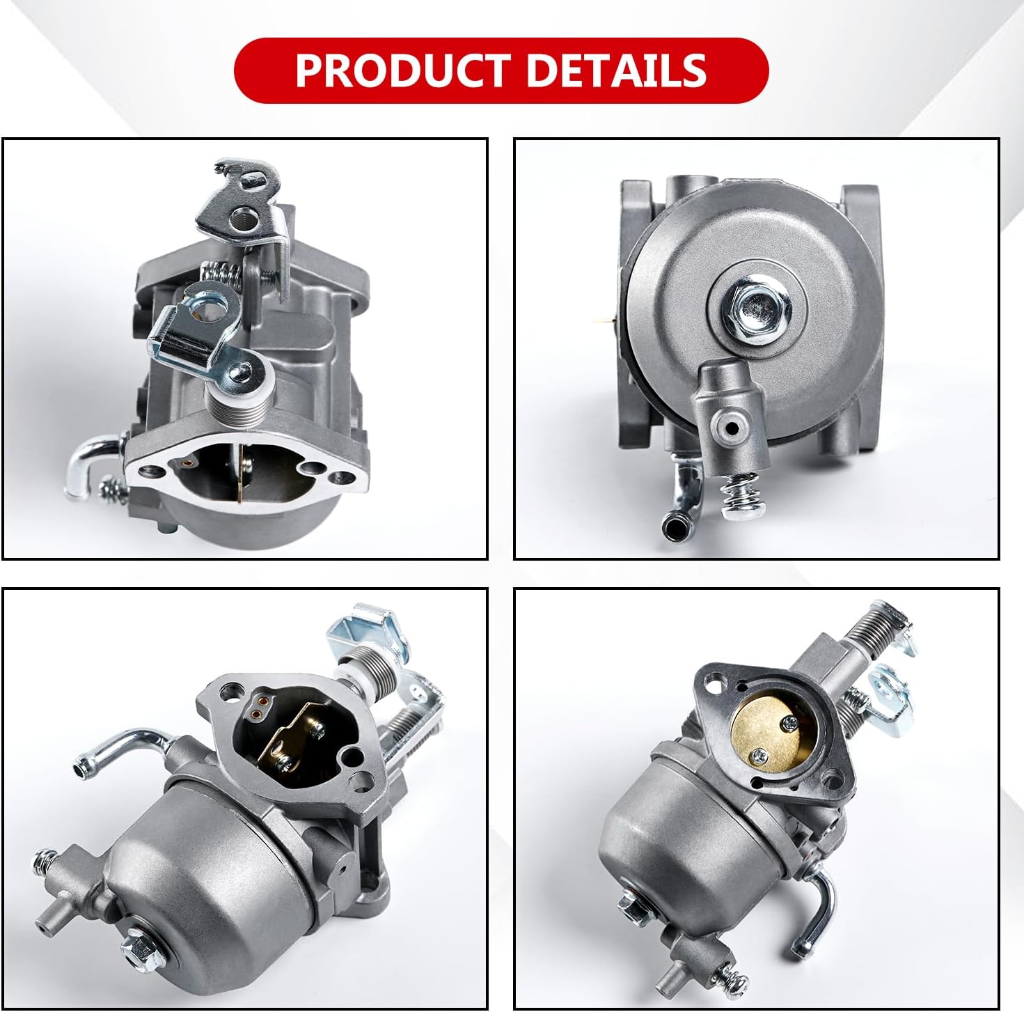 Carburetor for EZGO Kawasaki Engine RXV 2008,Gas Golf Carts TXT 2010-2015,EZ-GO Valor 2010-2014 with Fuel Pump,Carb Repalce OEM # 808656 602061 72873G01 - Image 5