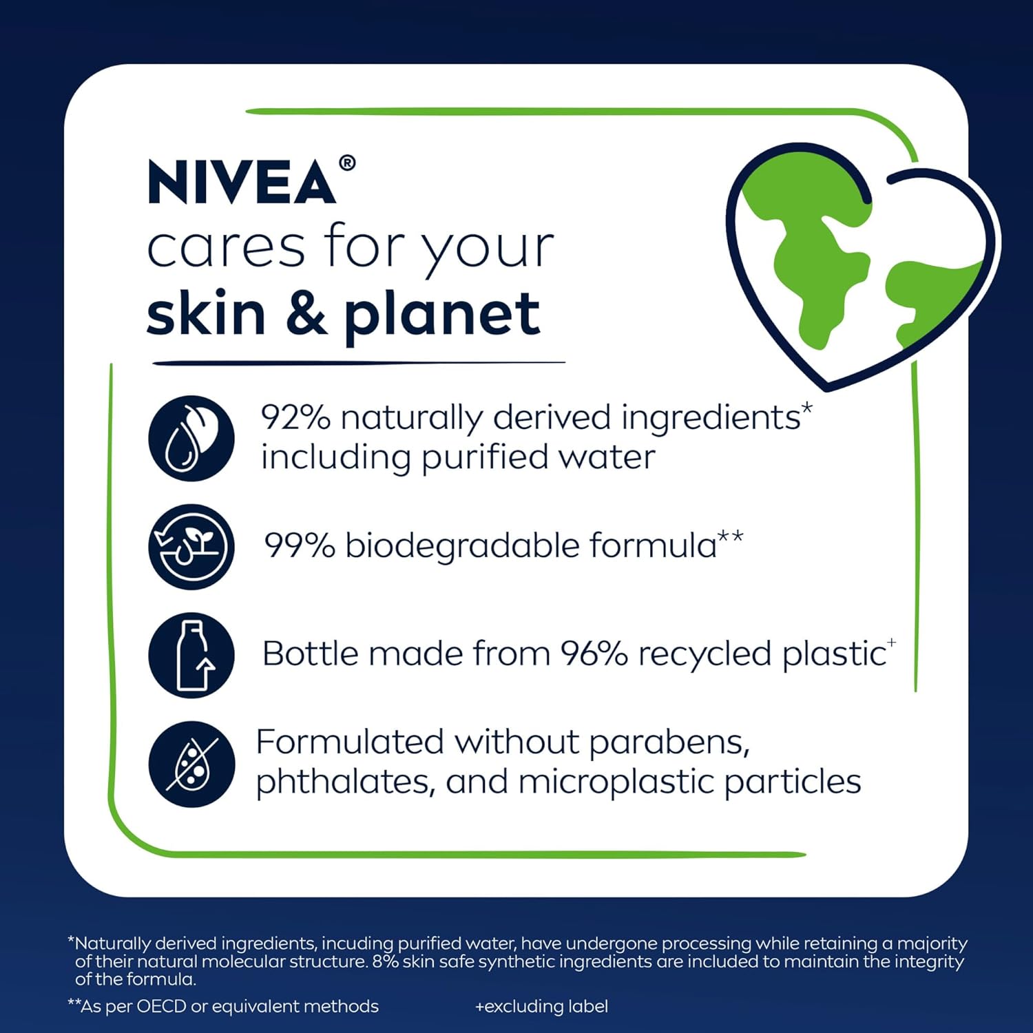 Nivea Men Maximum Hydration Body Wash for Dry Skin, Aloe Vera Enriched, 3-in-1 Moisturizing Body Wash, Face and Hair, Paraben Free, Vegan Formula, 30 Fl Oz Bottle - Image 10
