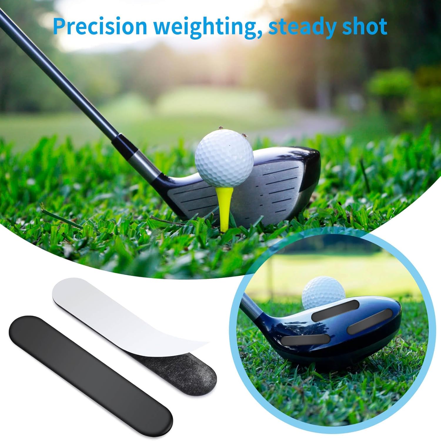 30PCS Lead Tapes, 3g High Adhesive Lead Tape for Pickleballs,Tennis, Golf Clubs, Adjust The Paddle Weighted Lead Tape and Add Swing Weight - Image 6