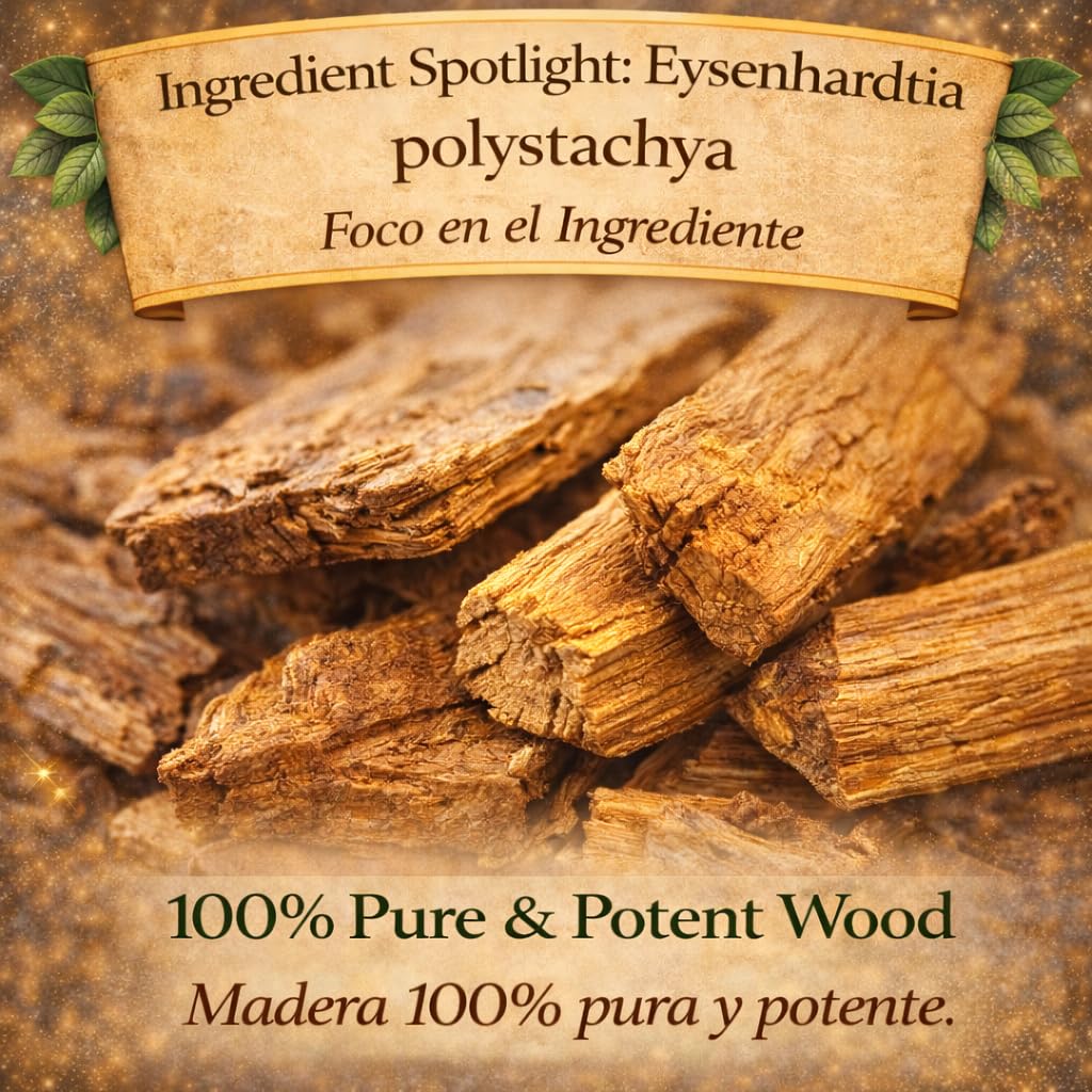 Palo Azul Herbal Tea (4 oz / 113g) – Authentic Kidneywood (Eysenhardtia polystachya) – Visual Blue Fluorescence Infusion – Wildcrafted, 100% Natural, Non-GMO – Makes 40+ Cups – by BEXPERTSUSA - Image 5