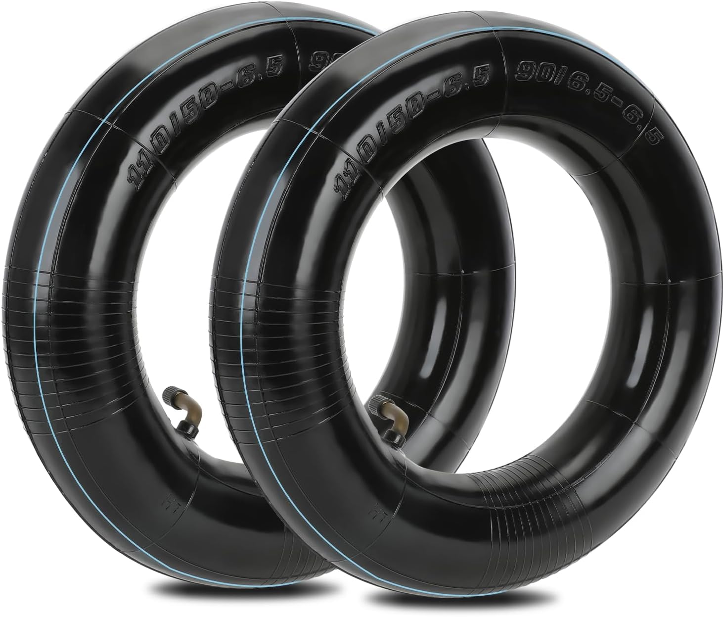 HIAORS 2Pack 90/65-6.5 110/50-6.5 tire Inner Tube for 38cc 47cc 49cc MTA1 MTA2 Cag Mx3 GP-RSR Mini Pocket bike Dirt Pit Bikes