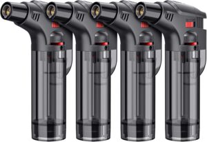 Torch Lighters, 4 Pack, Butane Refi...