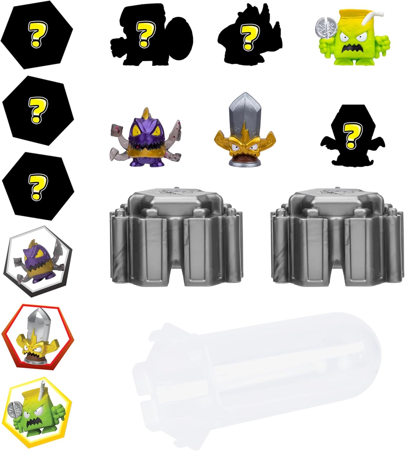 MrBeast Lab Swarms Battle Fusion Series, Collect 80+ Unique 1" (2.5 cm) Swarms, Lab Pack Includes 6 Micro Beasts, 6 Collectible Stickers & 1 Stackable Fusion Caps to Build Out Your Own MrBeast Lab - Image 6