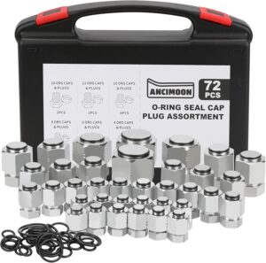 72PCS ORFS Flat Face Seal Cap and P...
