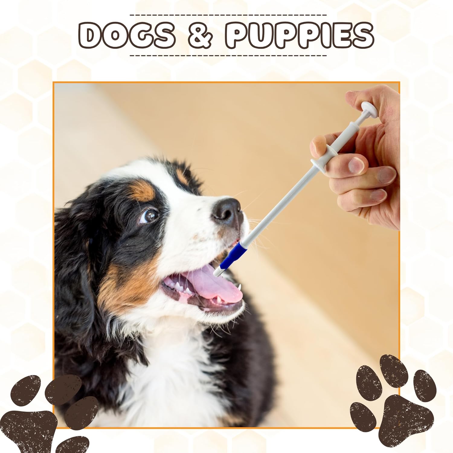 Pill Shooter for Dogs and Cats (4-PACK) – Soft Tip Pet Piller for Easy Medication Delivery | Pill Gun Dispenser Tool for Small or Large Pets | Upgraded H- Bar Design Reusable Syringe Device – Lt Blue - Image 3