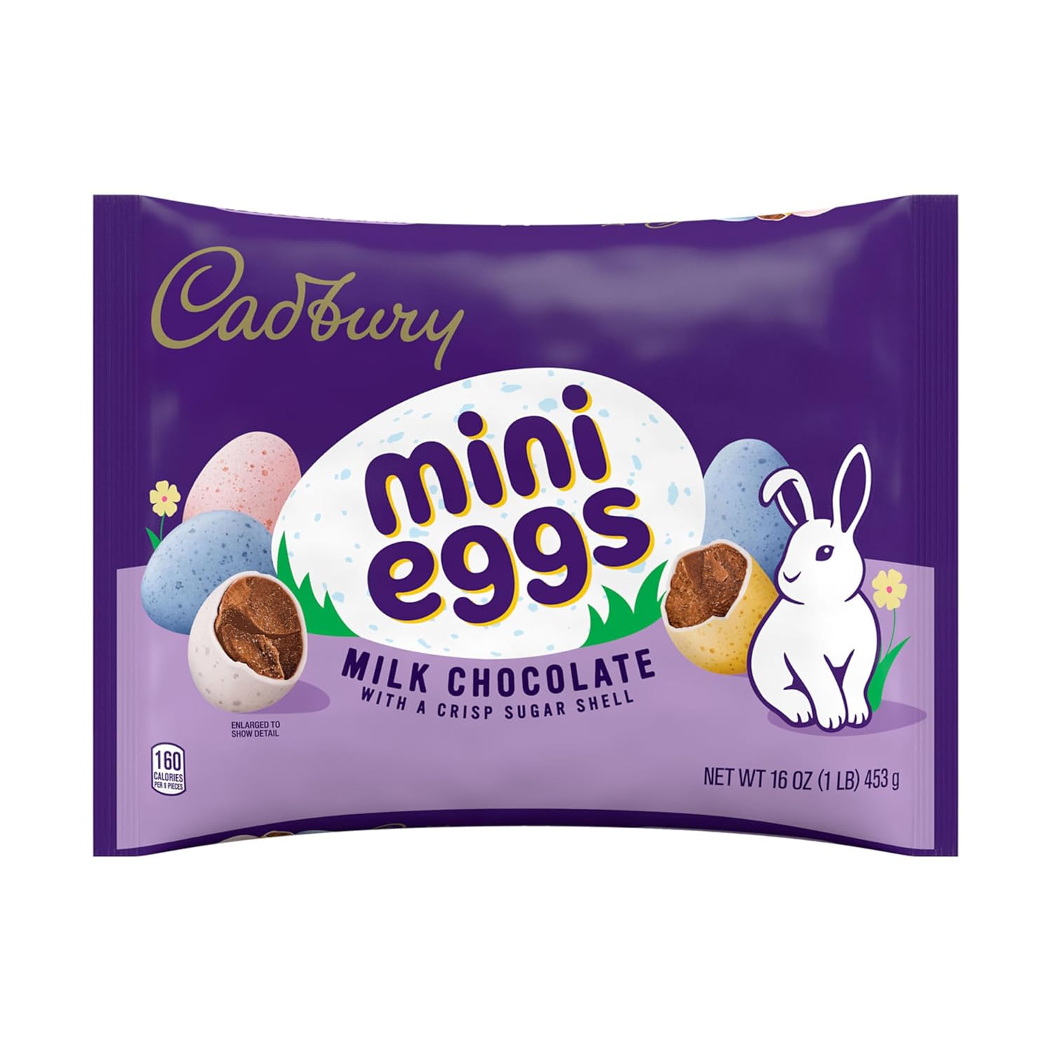 CADBURY MINI EGGS Milk Chocolate, Easter Candy Bag, 16 oz - Image 3