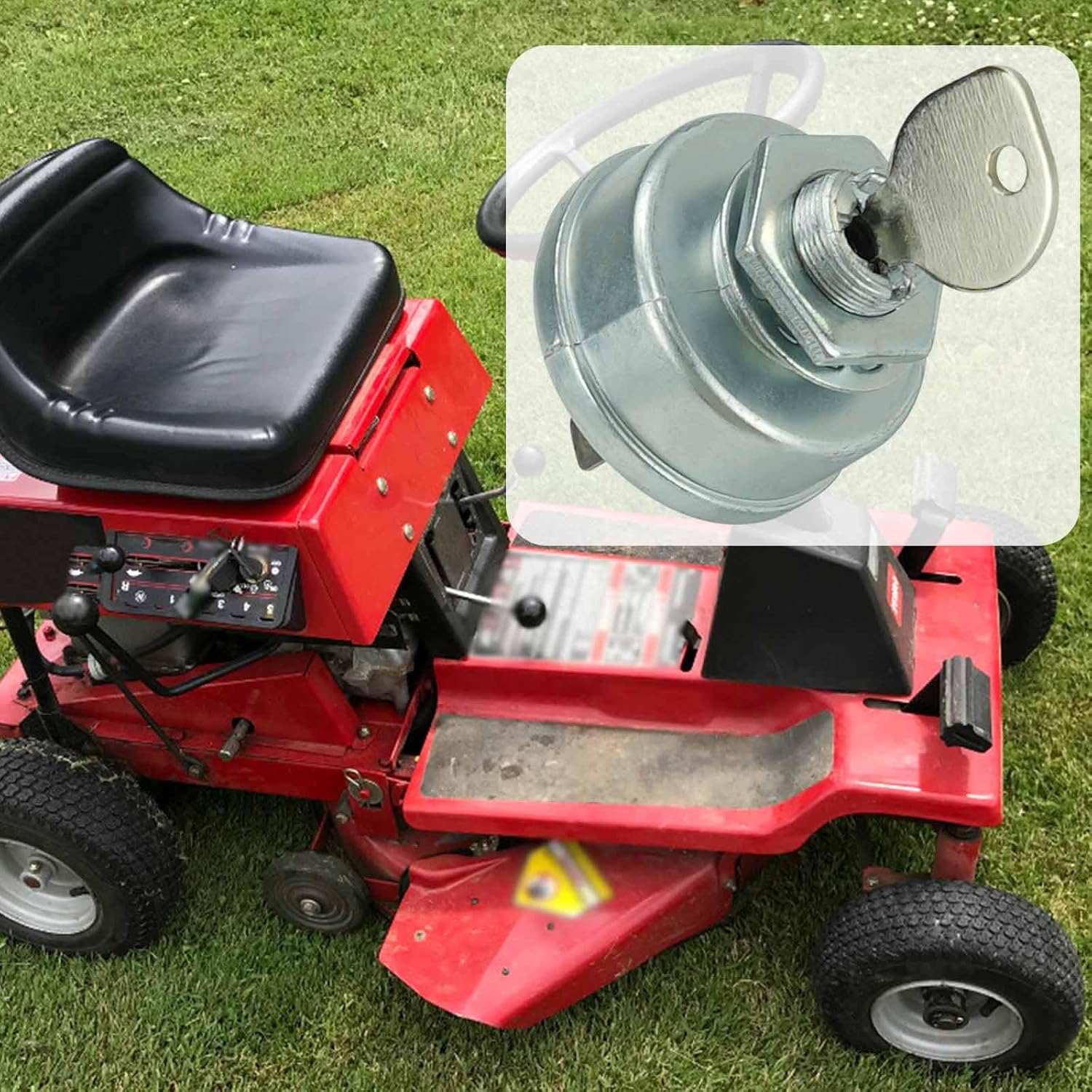 Riding Lawn Mower Ignition Switch 3 Position 5 Terminals Replacement for MT-D Craftsman JD to-ro Crafts-Man Riding Lawn Mowers 925-0267 725-0267 STD365402 - Image 5