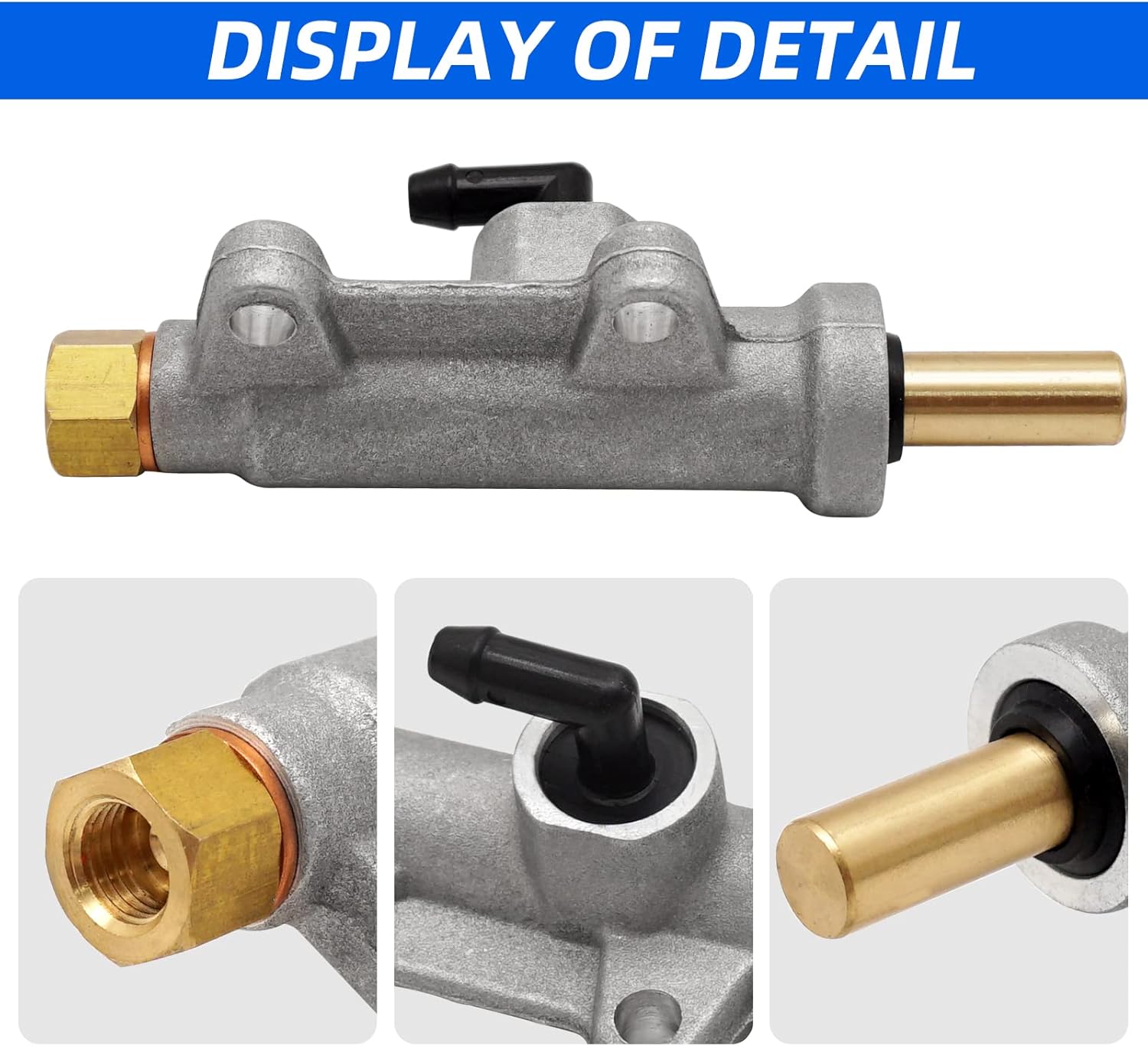Rear Foot Brake Master Cylinder for Polaris Sportsman 500 700 600 400 800 335 450 Diesel 455 Scrambler 400 500 Trail Blazer 250 Trail Boss 325 Worker 335 500 Sport 400 Xplorer,OEM# 1910301 - Image 3