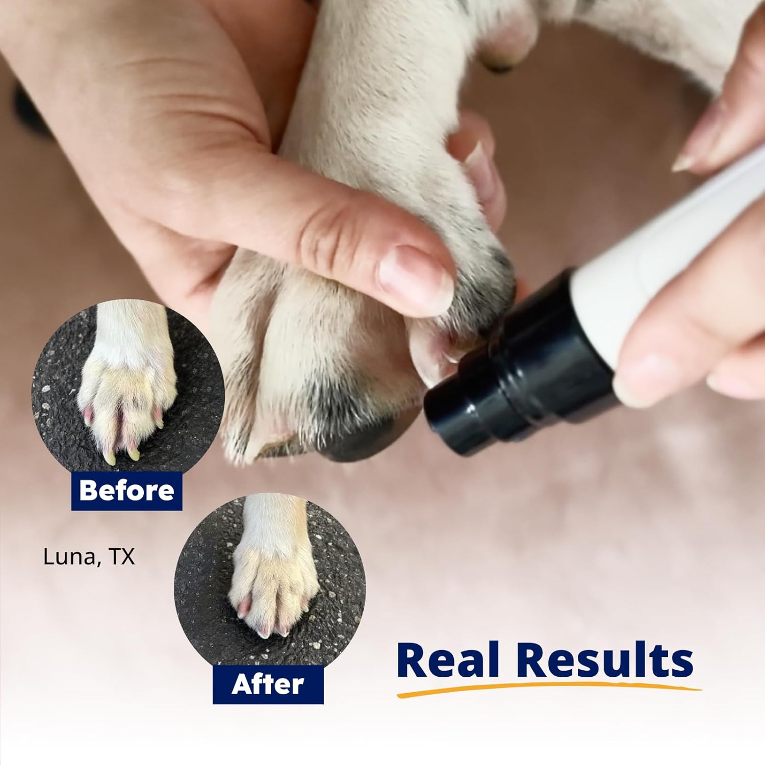 Silent Groom Pro Pet Nail Grinder | Whisper Quiet Claw Trimmer for Dogs, Cats and Other Animals | Safe & Stress Free Nail Grooming, Ideal for Sensitive Dogs of All Breeds & Sizes - Image 5