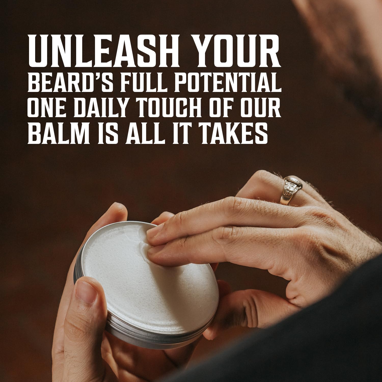 Viking Revolution 4 Beard Balm Variety Pack (1oz Each) – Coffee & Whiskey, Palo Santo, Sea Salt and Unscented – Styles, Strengthens & Softens Beards & Mustaches – Leave-In Conditioner Wax for Men - Image 6