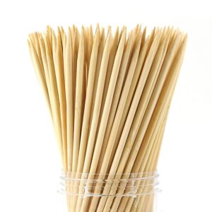 10 Inch Natural Bamboo Skewers, 4mm...