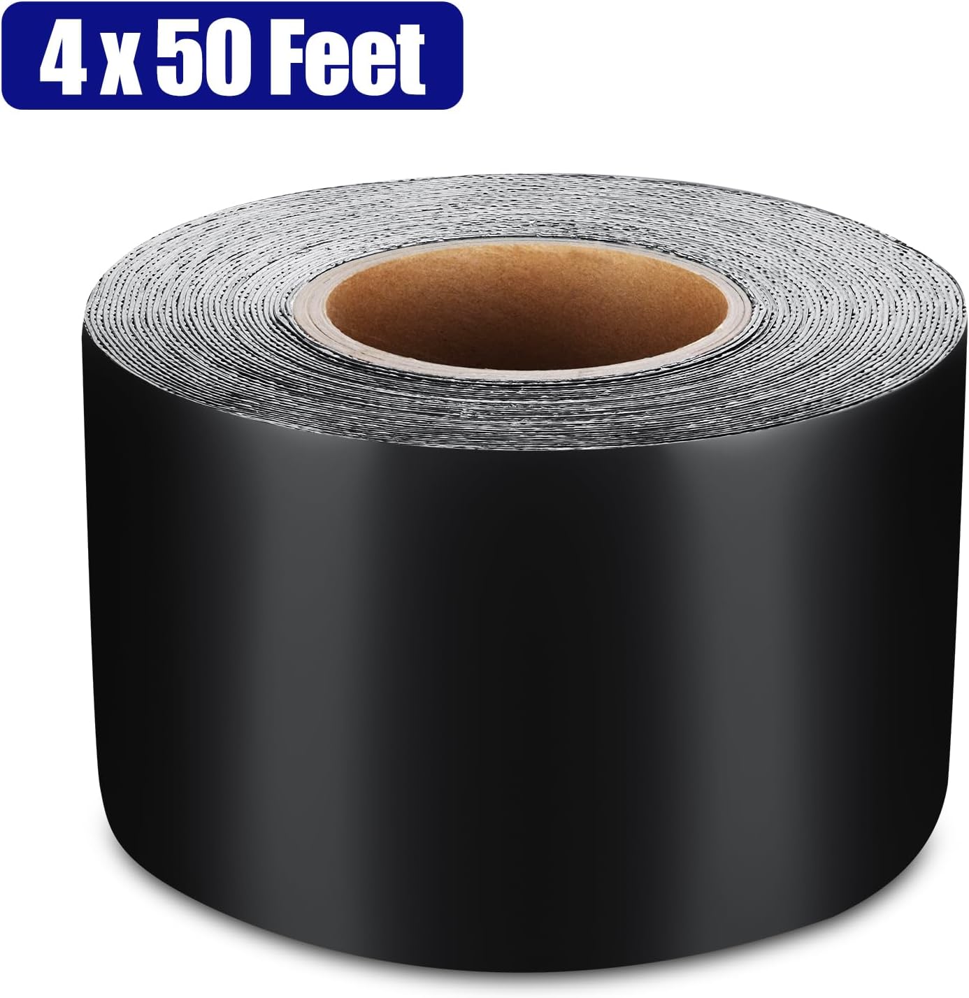 Butyl Sealant Tape, RV Roof Tape Black, 4 Inch x 50 Feet RV Repair Sealant Waterproof Tape, UV & Weatherproof Butyl Roofing Tape for Window, Boat Sealing, Truck and Trailer Roof Sealant - Image 6