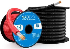 NAOEVO 14 Gauge Marine Wire, 14 AWG...