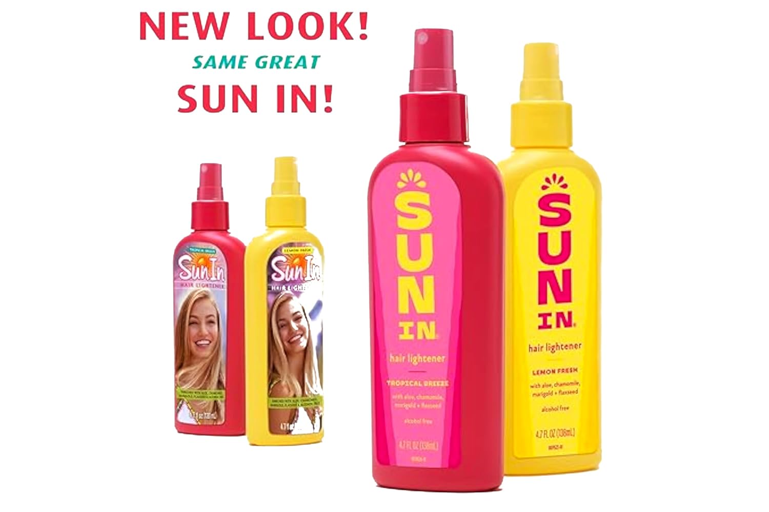 Sun in Hair Lightener, Tropical Breeze & Lemon Fresh Combo - Image 7