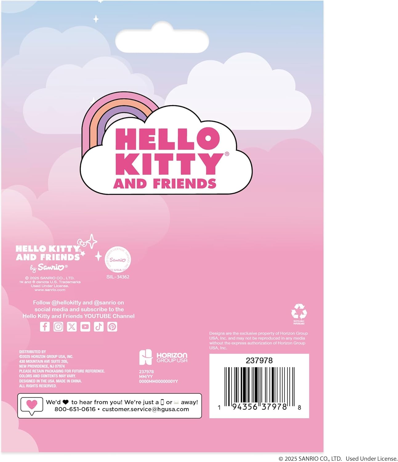Hello Kitty® and Friends SLIMYGLOOP Gelli Gels – Kuromi™, Slow Rising Sensory Squeeze Toy with Glitter, Gel Filled Fidget Toys - Image 8