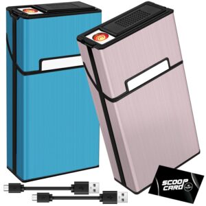 roygra Cigarette Case with Lighter ...